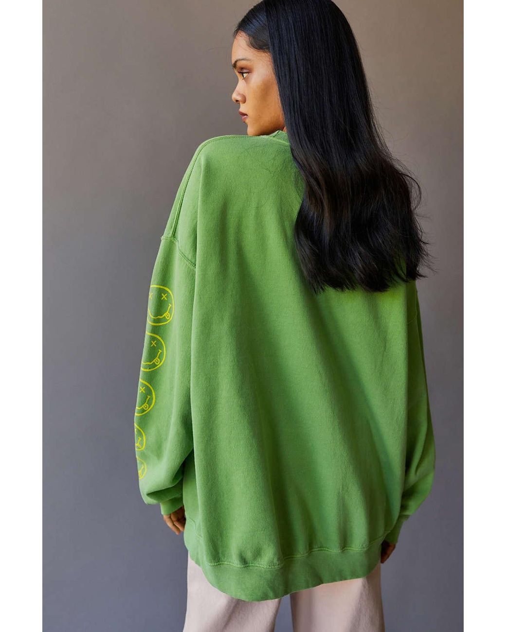 Nirvana Smile Overdyed Sweatshirt 