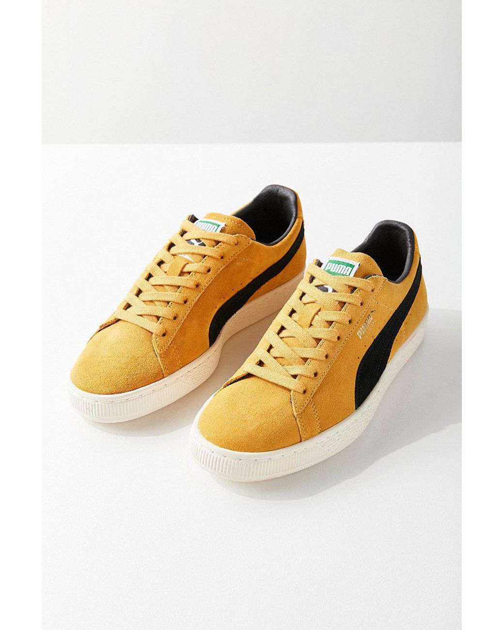 PUMA Puma Suede Classic Archive Sneaker in Yellow for Men | Lyst