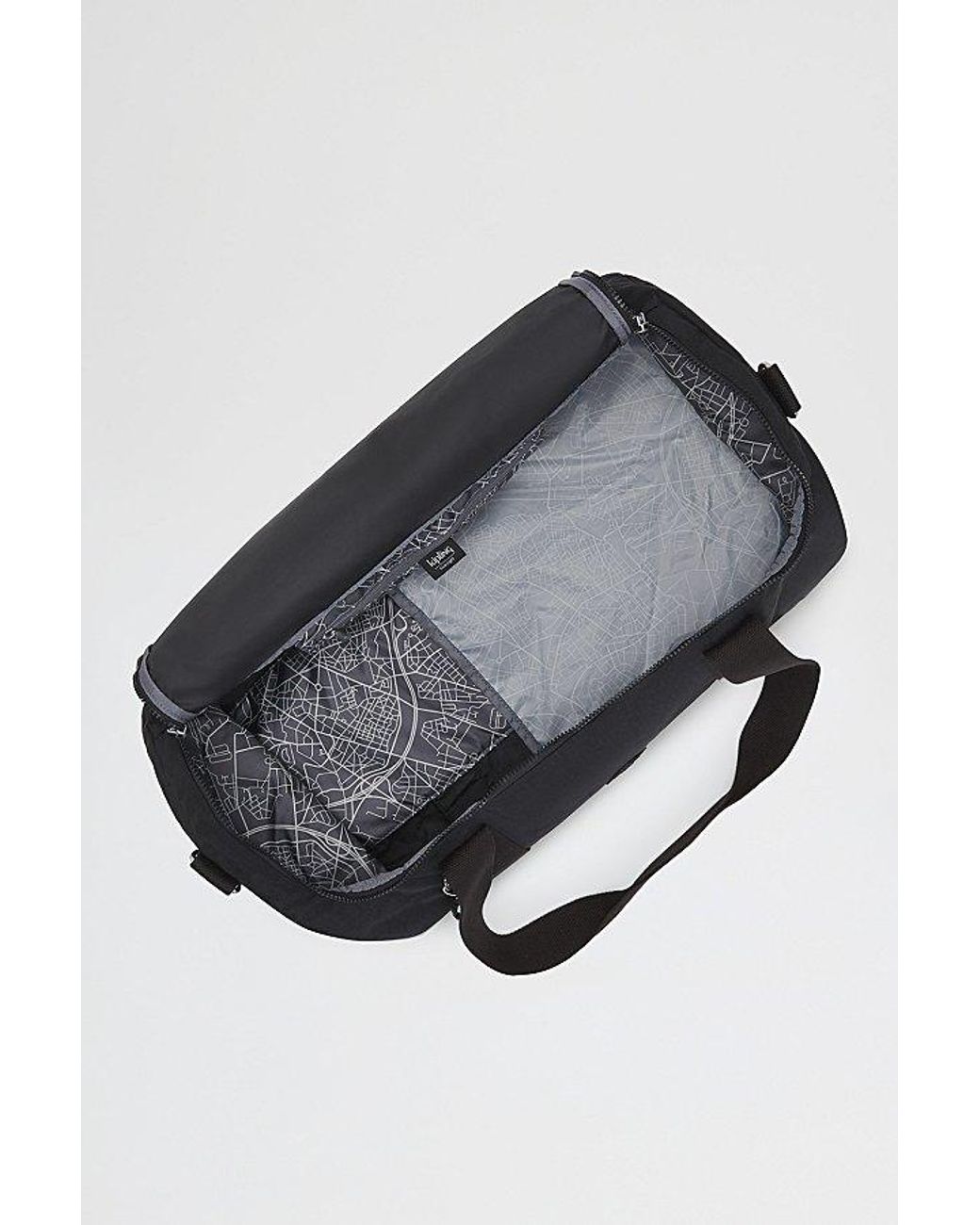 Kipling Black Argus Small Nylon Duffle Bag