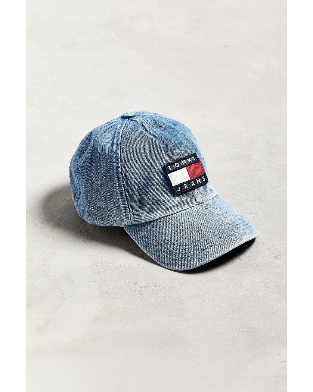 Tommy Hilfiger Tommy Jeans '90s Sailing Denim Baseball Hat in Blue for Men  | Lyst