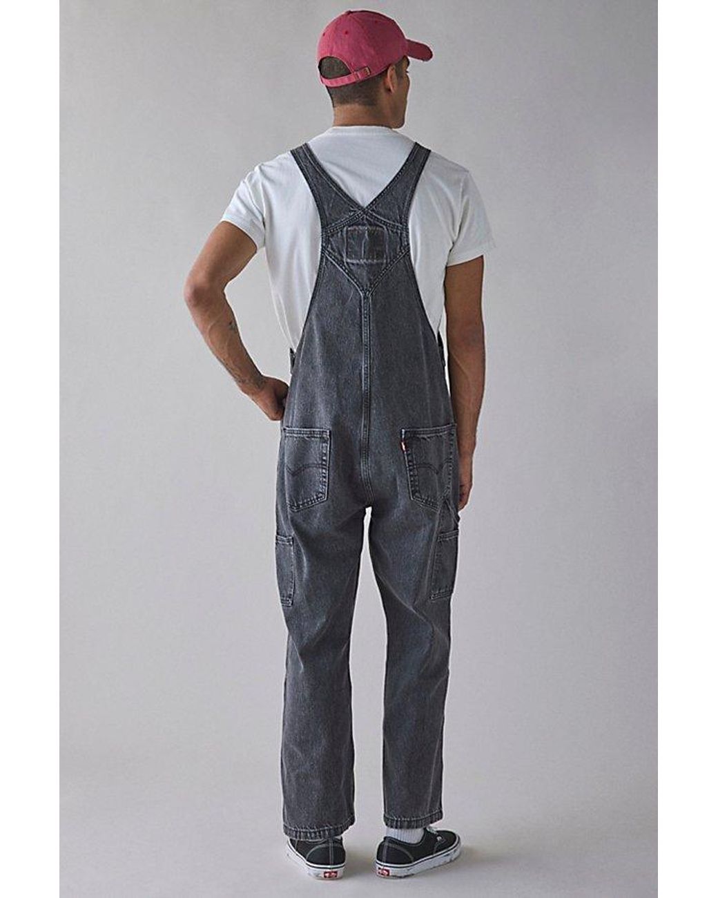 Levi's Blue Loose Overalls for men