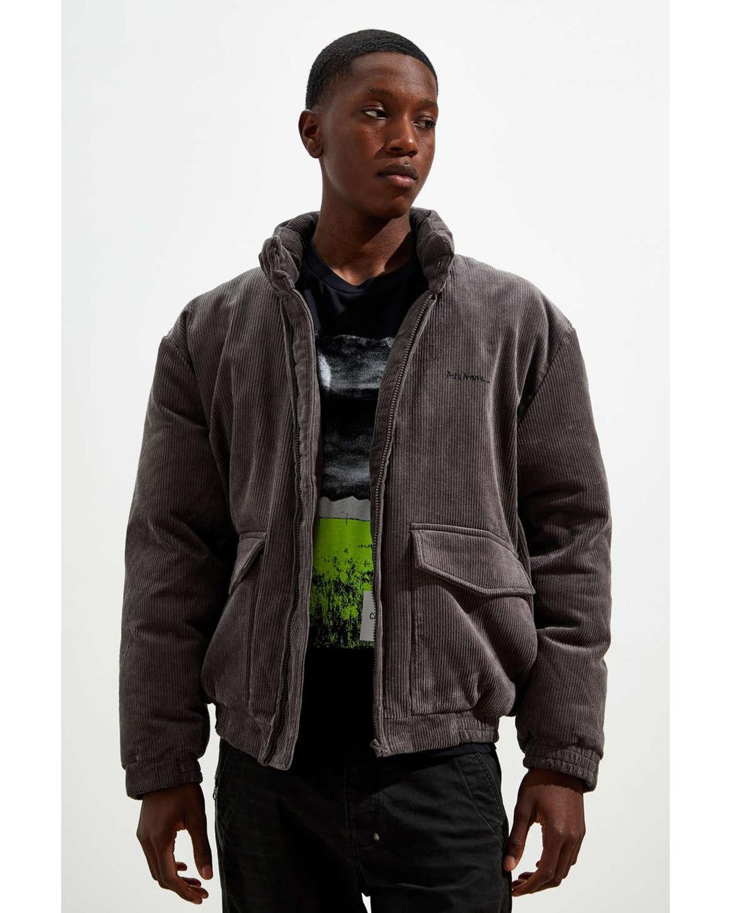 Iets frans green puffer jacket outlet