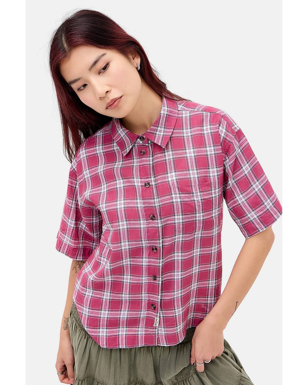 BDG Pink Sonny Skate Shirt