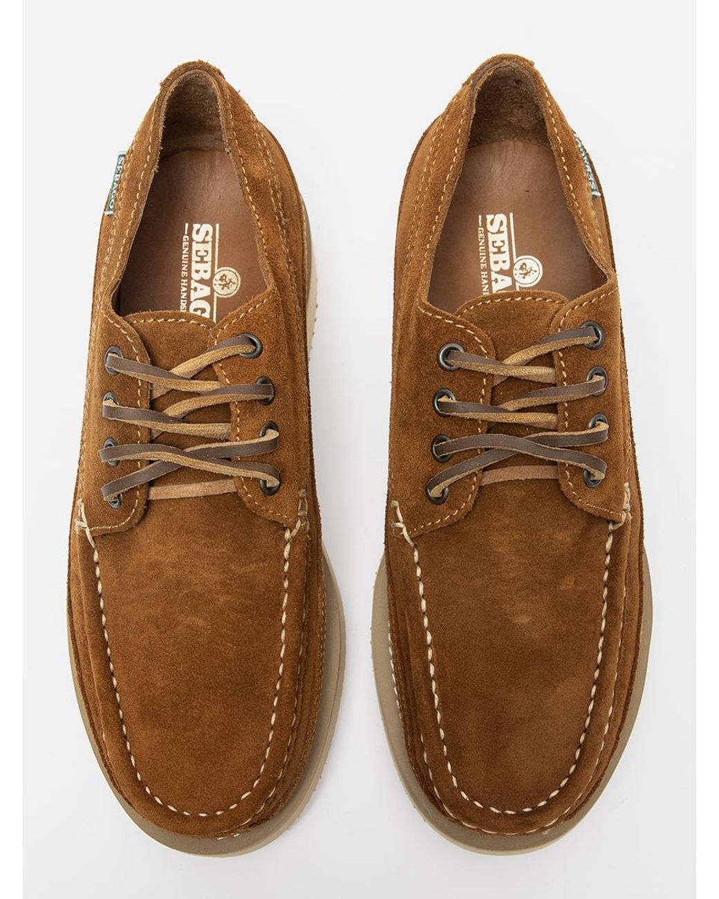Sebago Makwa Suede Moc in Brown for Men 