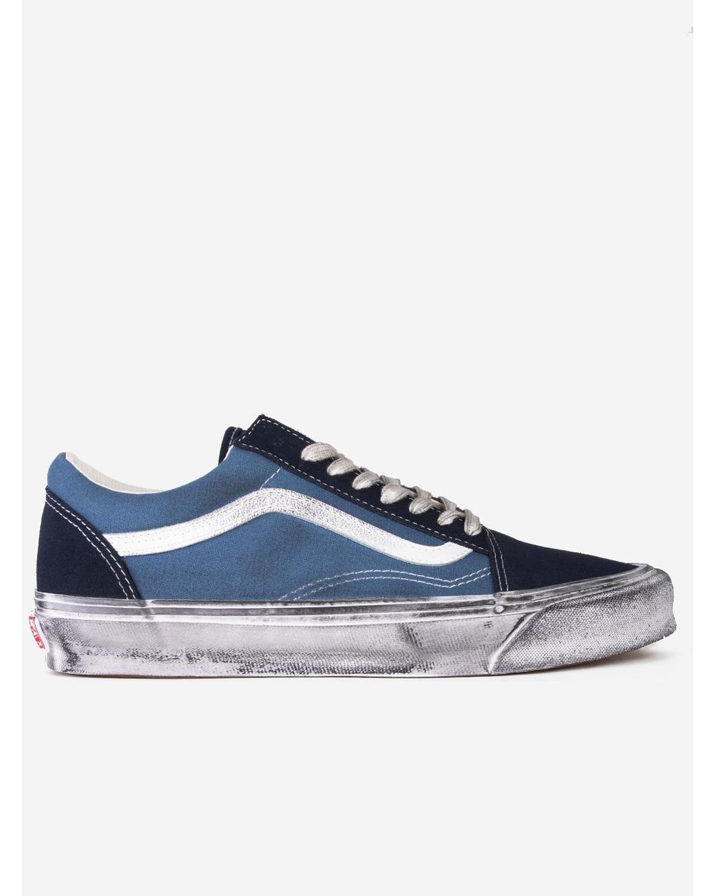 Vans Og Old Skool Lx Dirty Sole Sneakers in Blue | Lyst