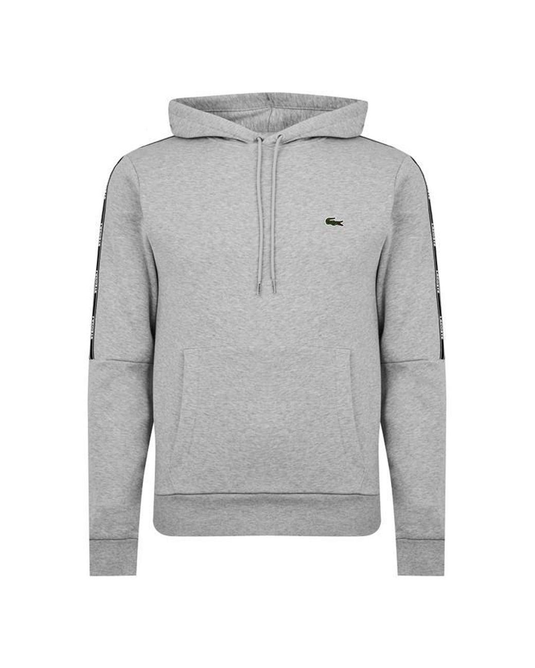 Lacoste Hood Plvr Sn99 in Grey for Men Lyst UK