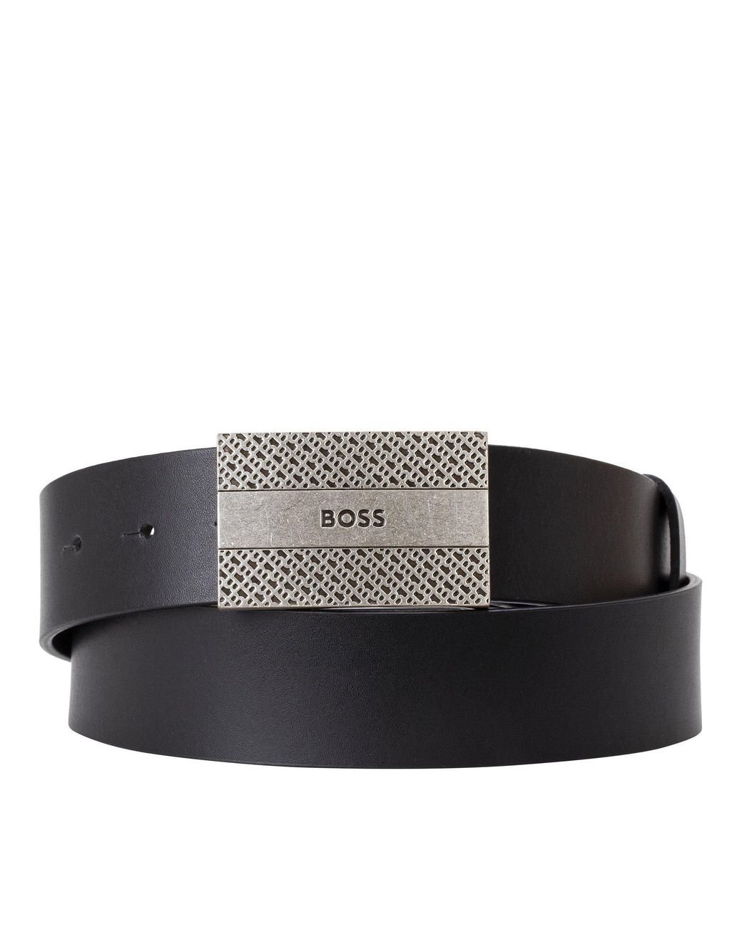 BOSS - Trench Doppiopetto Con Cintura Con Fibbia