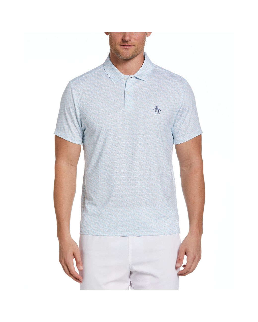 Original Penguin Tennis Polo in Blue for Men Lyst UK