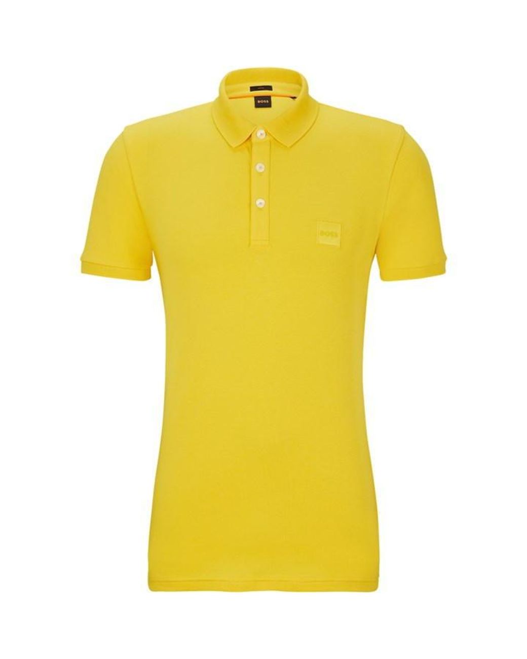 Hugo boss 2024 polo yellow