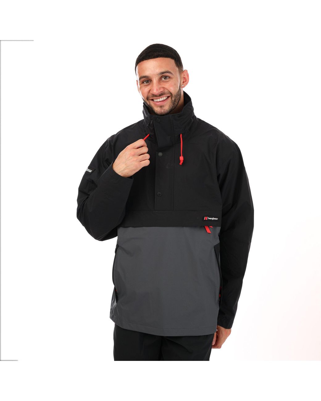 Berghaus Ski Smock 86 Jacket in Black for Men Lyst UK