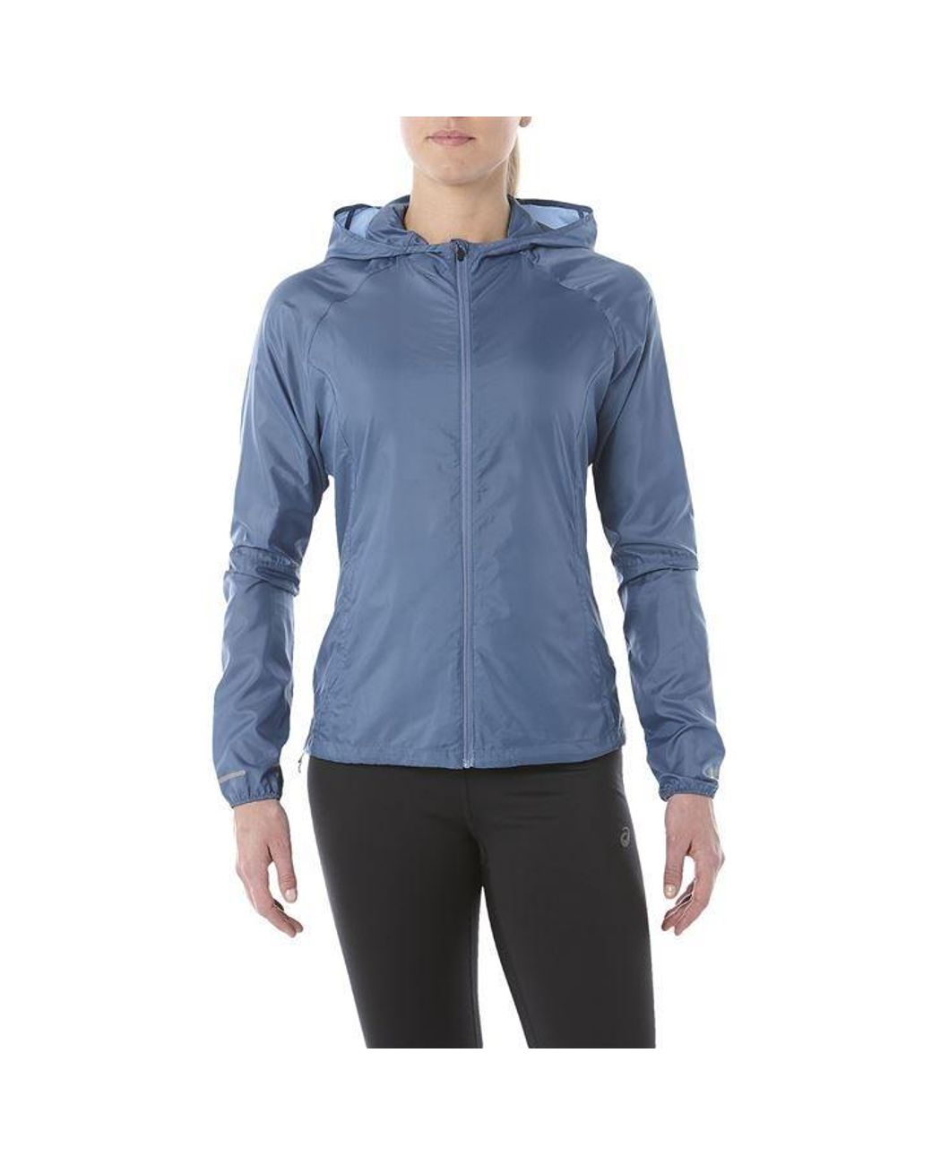 asics windblock running jacket