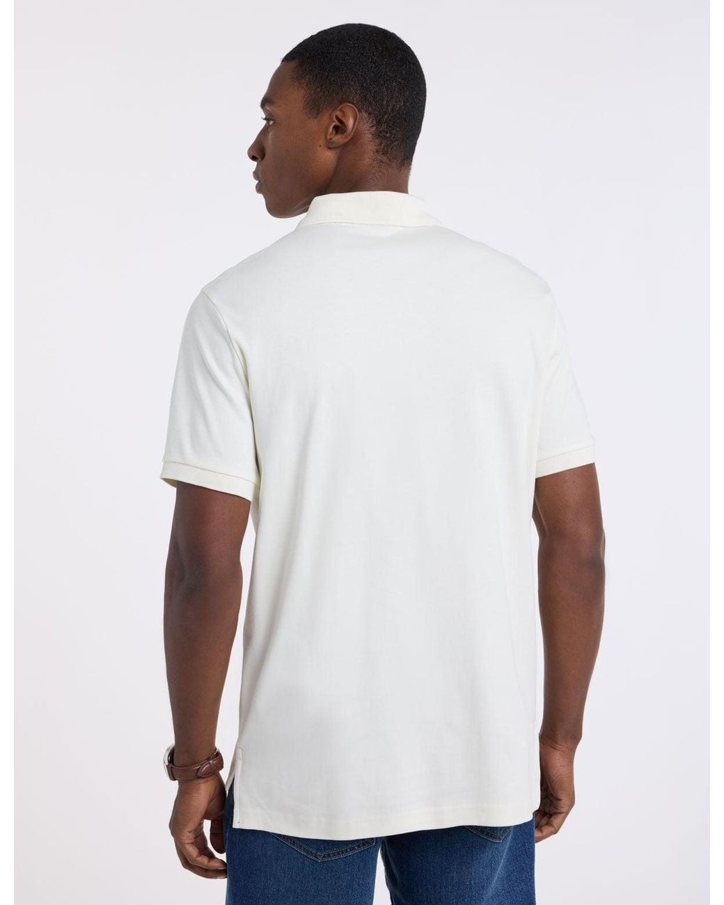 Multi Color Shirt U.S. POLO ASSN. Multi Color Logo Interlock Polo Shirt in White for Men ...