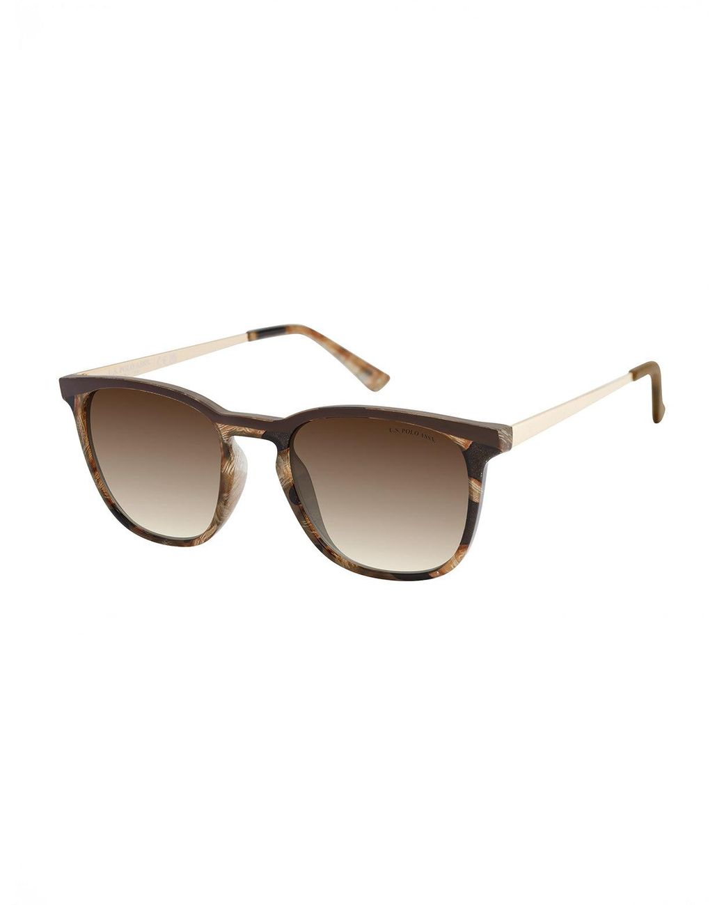 U.S. POLO ASSN. Multicolor Ladies Classic Plastic Rectangular Sunglasses