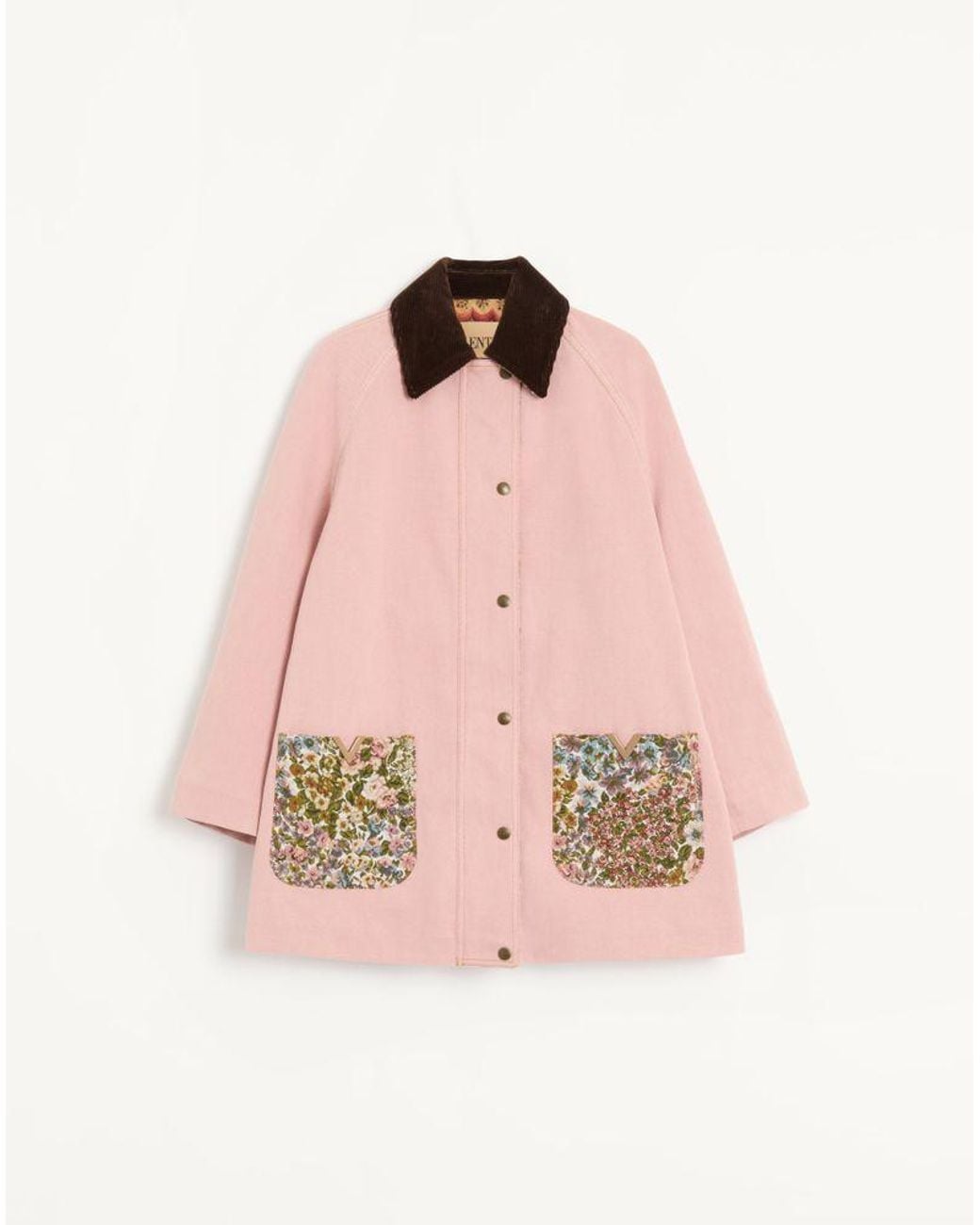 Valentino Pink Denim Caban