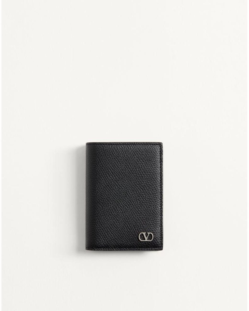 Valentino Garavani White Vlogo Signature Cardholder for men