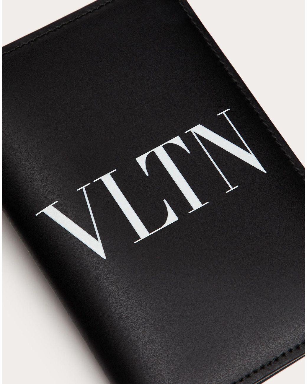 Valentino Garavani Vltn Passport Cover in Black for Men | Lyst Canada