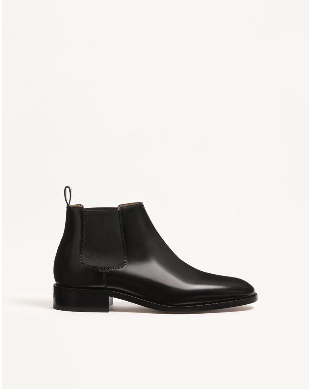 Valentino Garavani Black Pas Des Dieux Ankle Boot for men