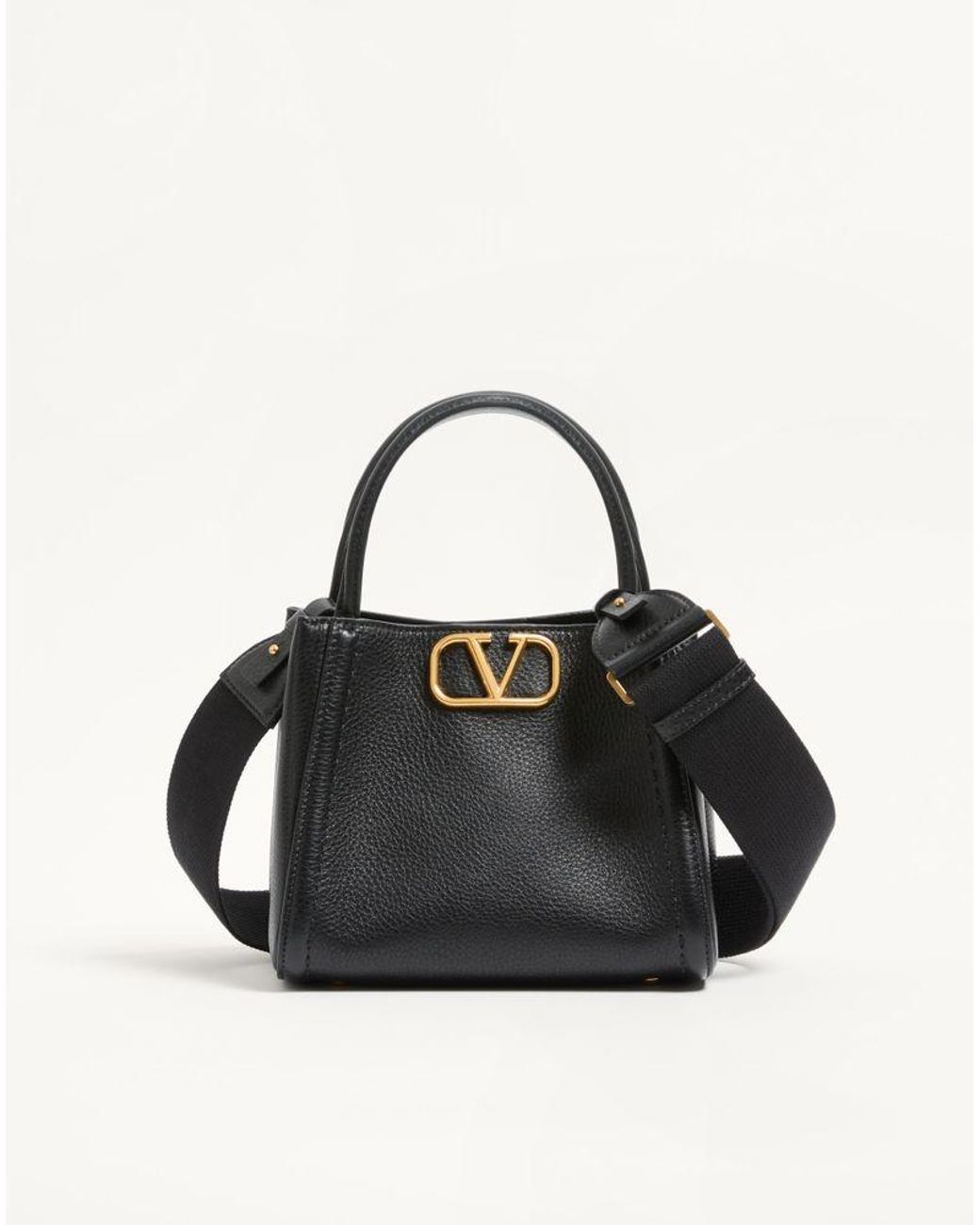 Valentino Garavani Black Alltime Small Handbag