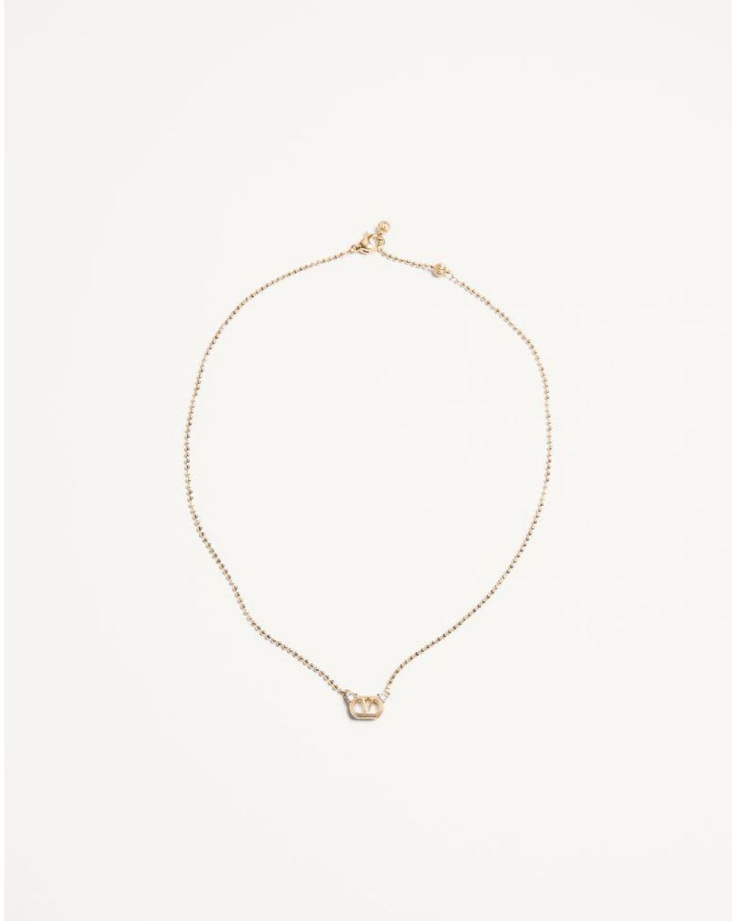 Valentino Garavani Natural Ovalette Necklace