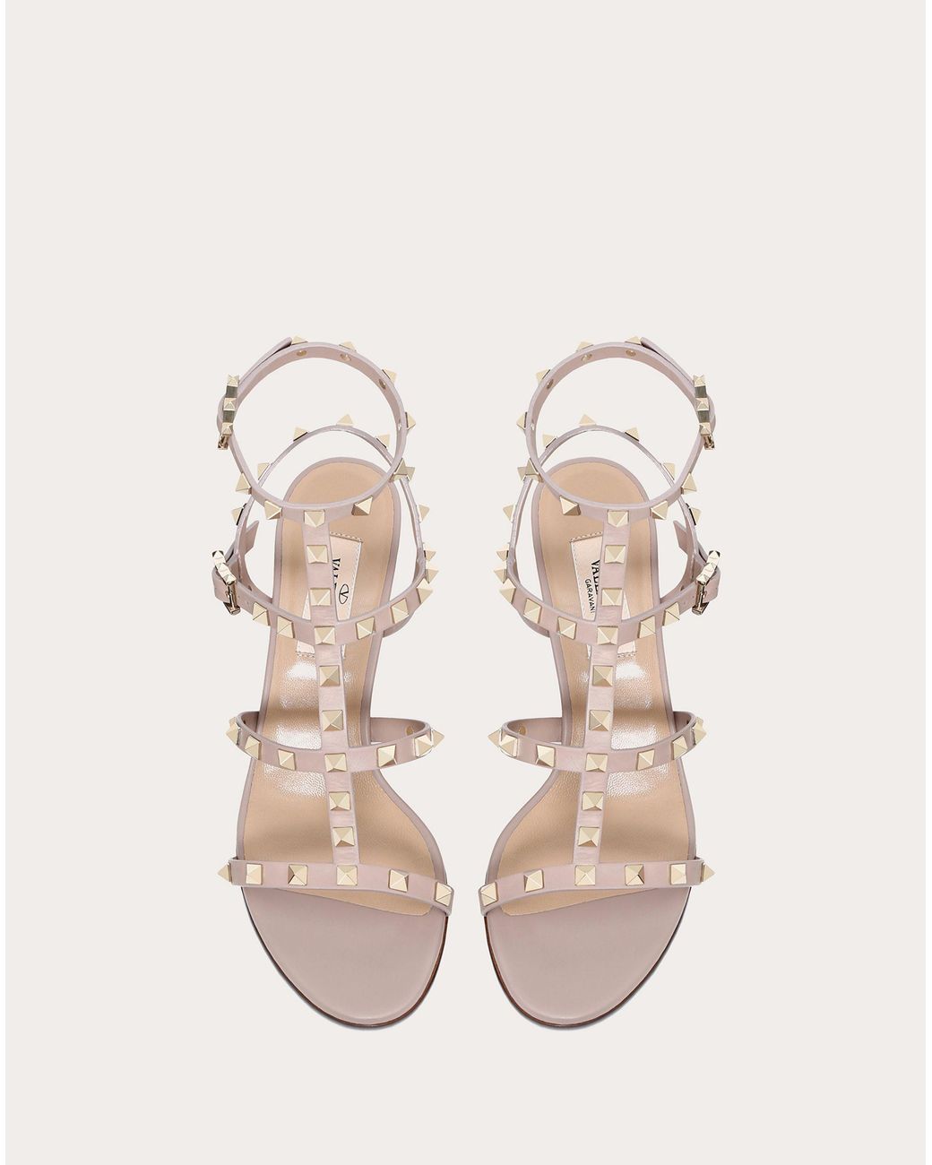 Rockstud caged cheap sandal 60mm