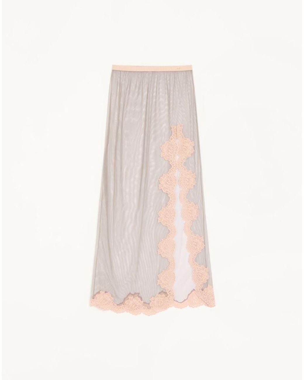 Valentino Pink Long Skirt