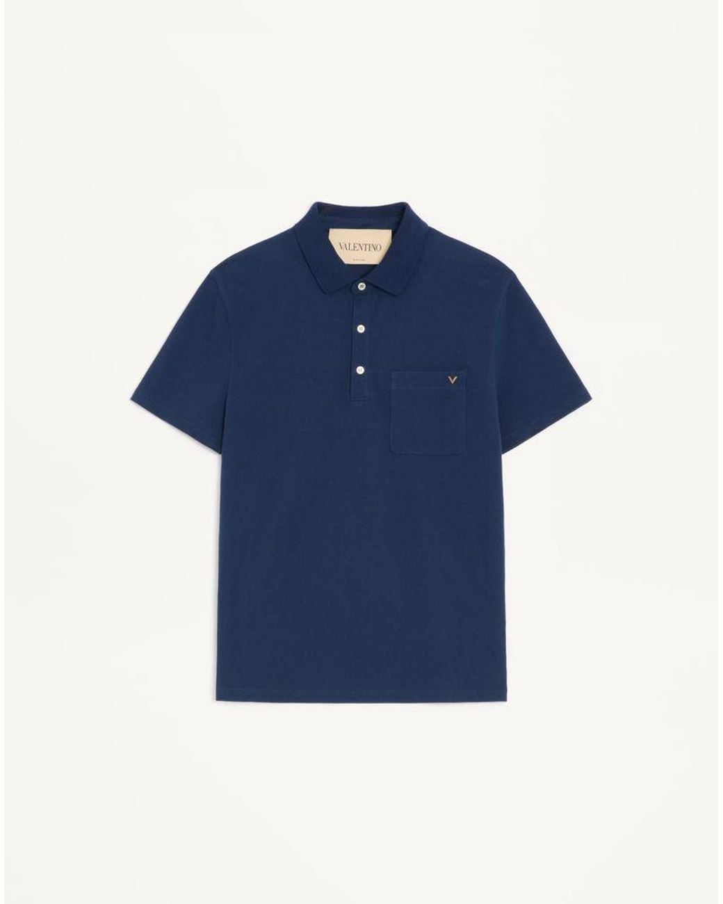 Valentino Blue Polo Shirt for men