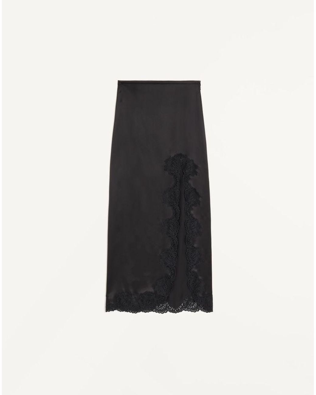 Valentino Black Long Skirt