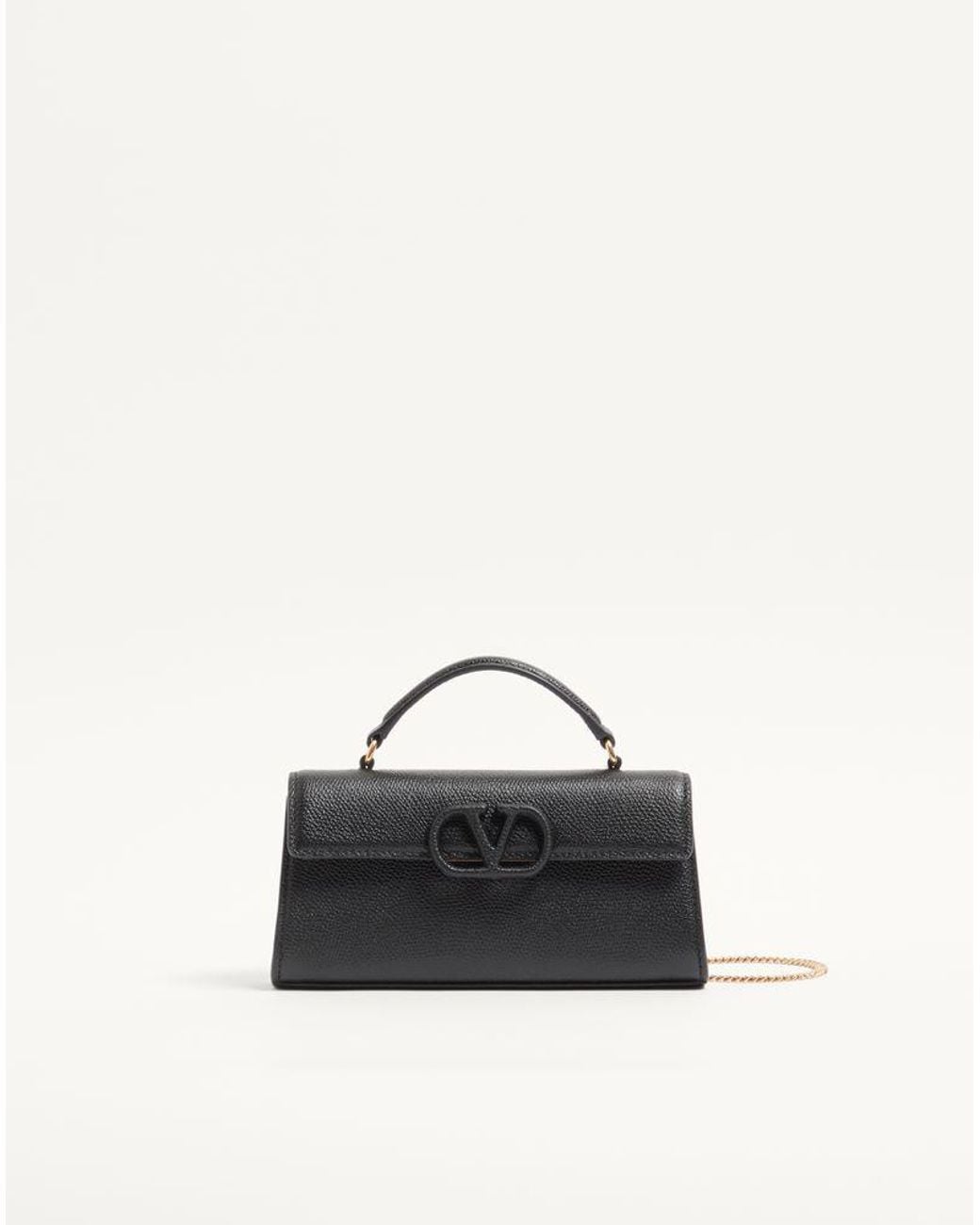 Valentino Garavani Black Vsling Mini Handbag