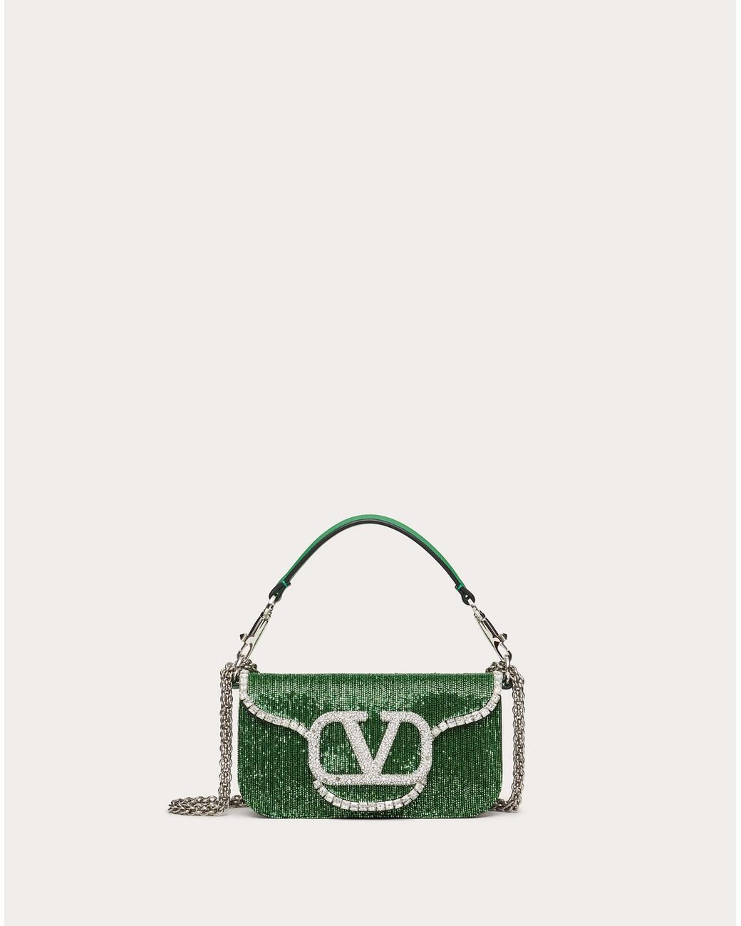 LOCÒ EMBROIDERED SMALL SHOULDER BAG