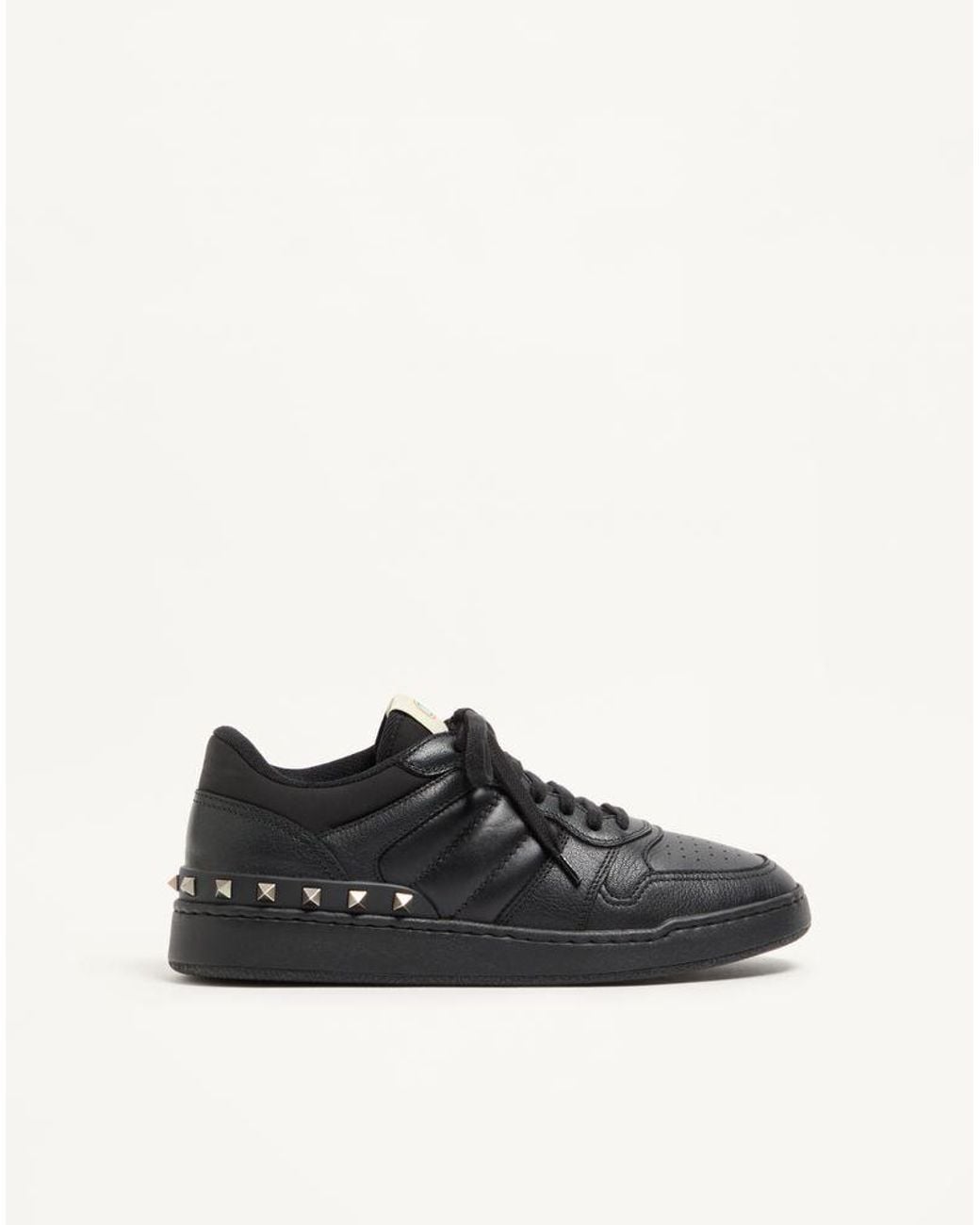 Valentino Garavani Black Freedots Trainer for men