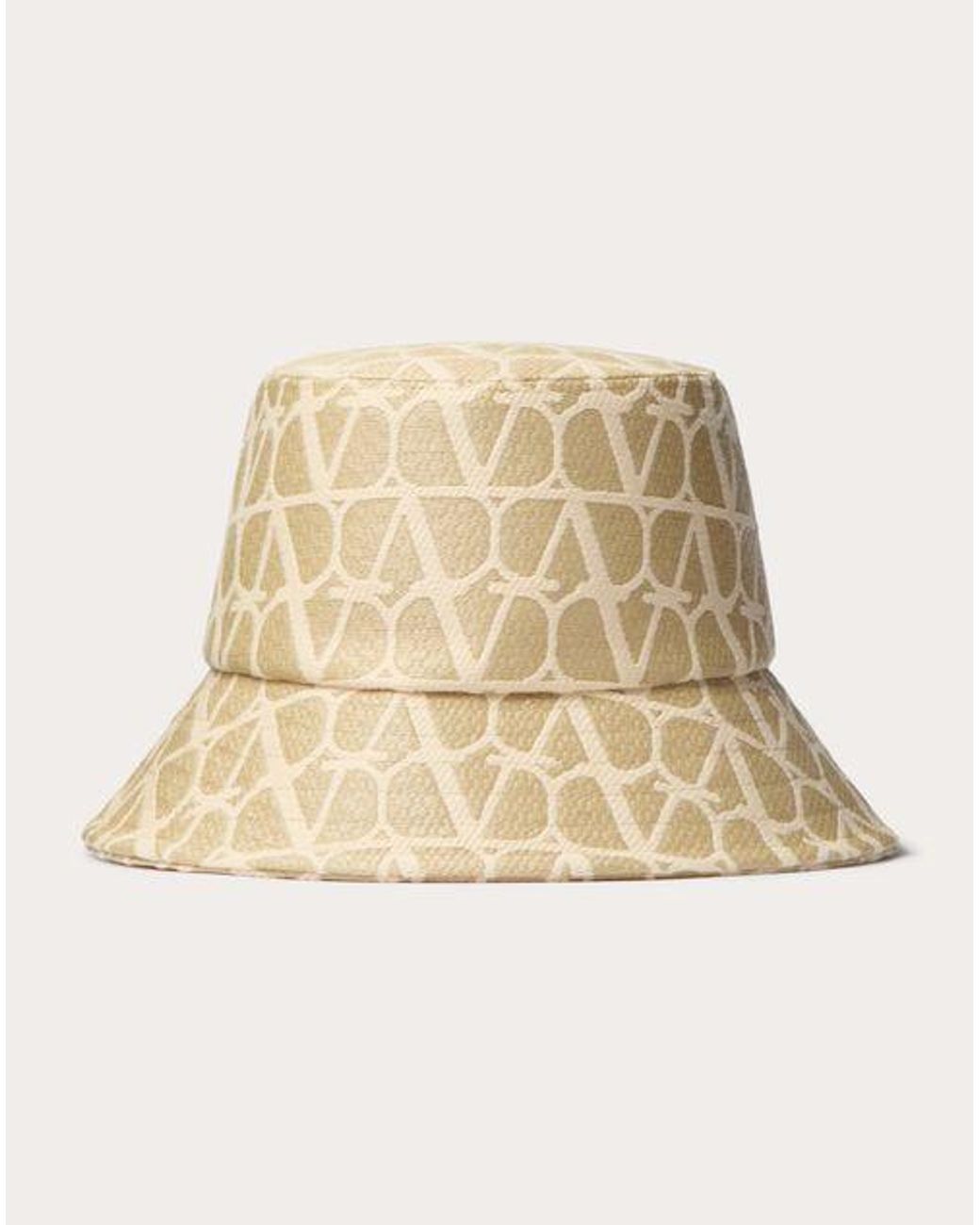 Valentino Garavani Rockstud-detail bucket hat - Blue