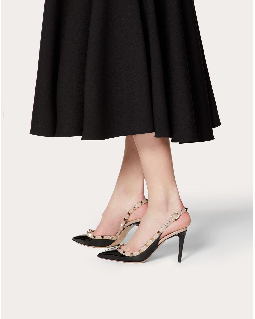 valentino rockstud pump 85mm
