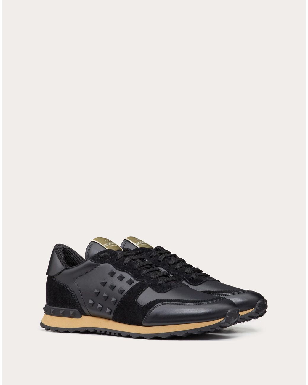 valentino rockstud sneakers mens