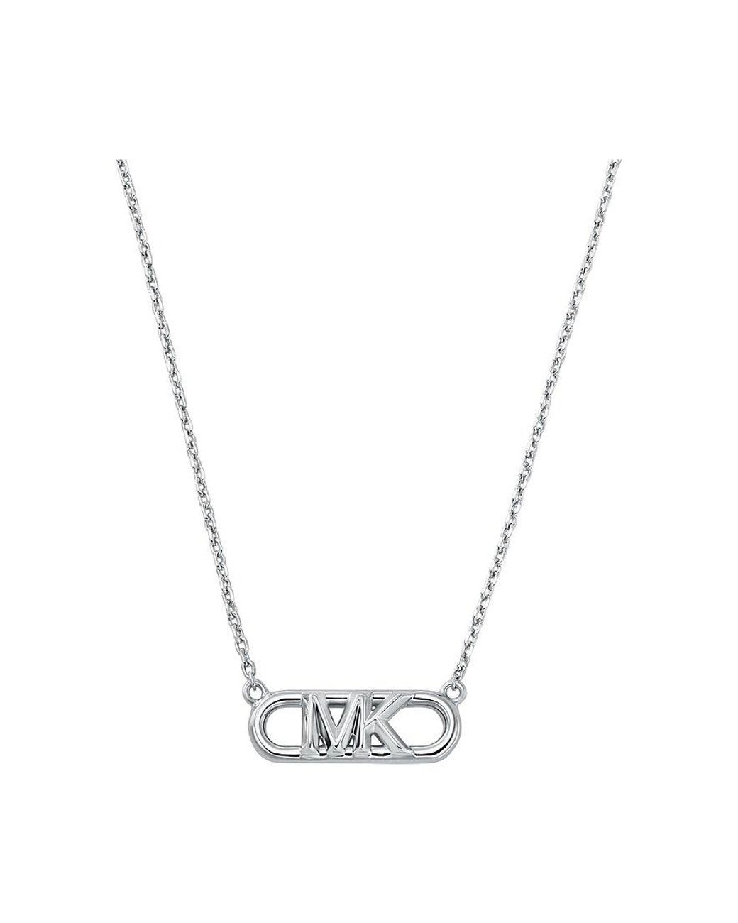 Michael Kors Ketting in het Metallic | Lyst NL