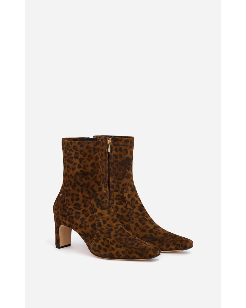 Bottines Souples Léopard Vanessa Bruno en coloris Brown