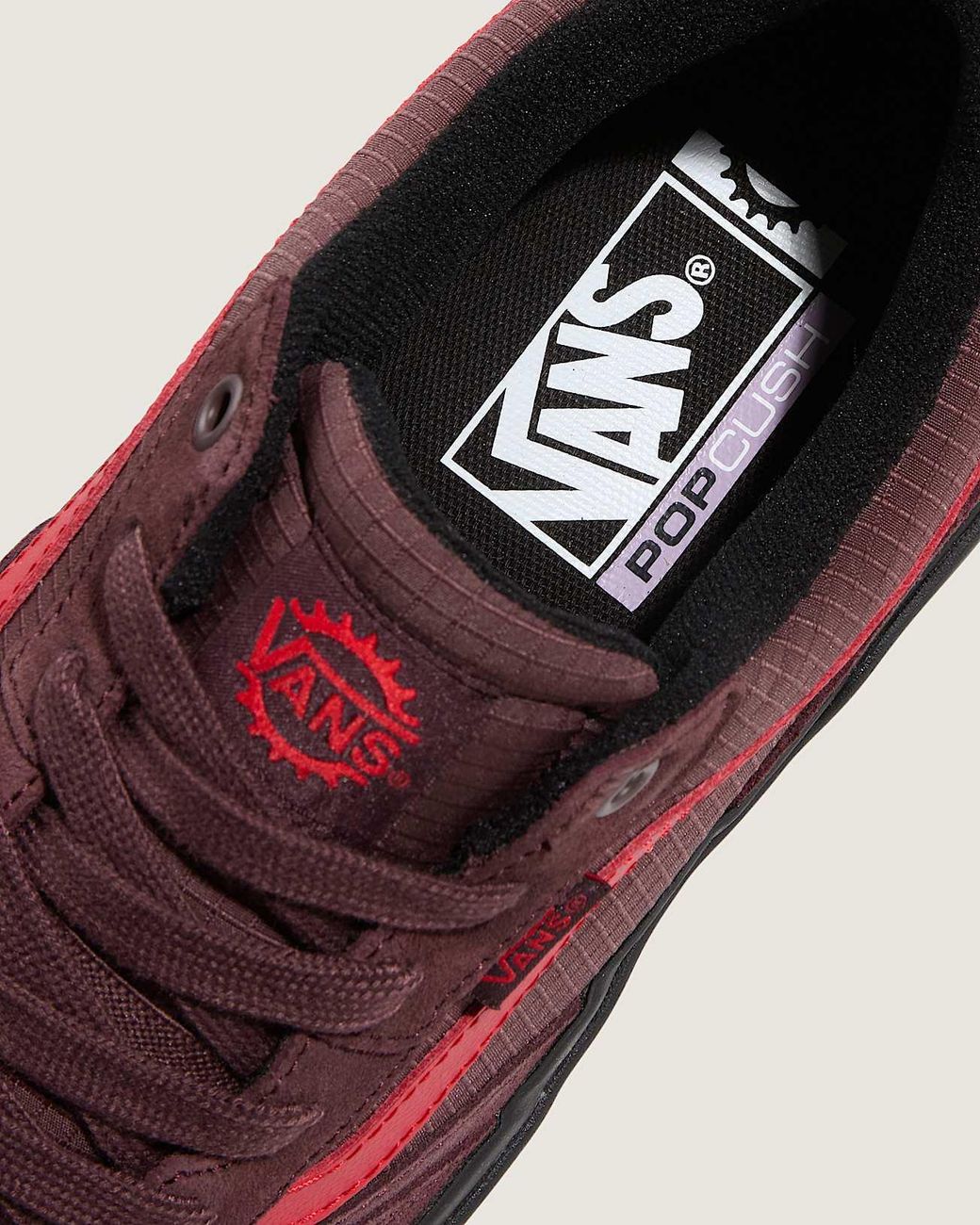 Vans Red Bmx Proof Wafflecup Shoes for men