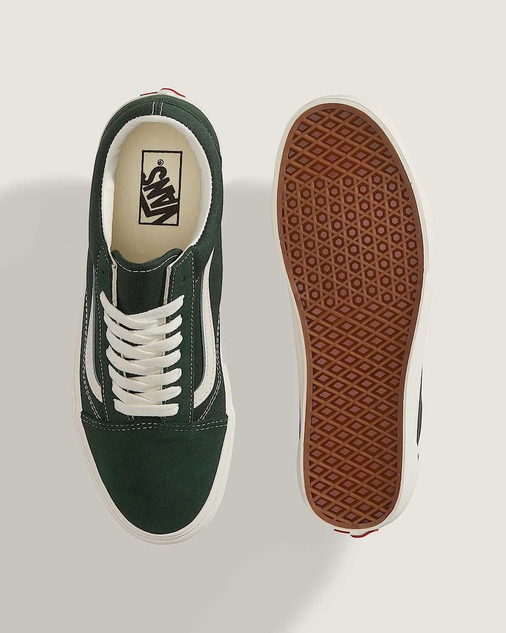 Vans Green Old Skool Shoes for men