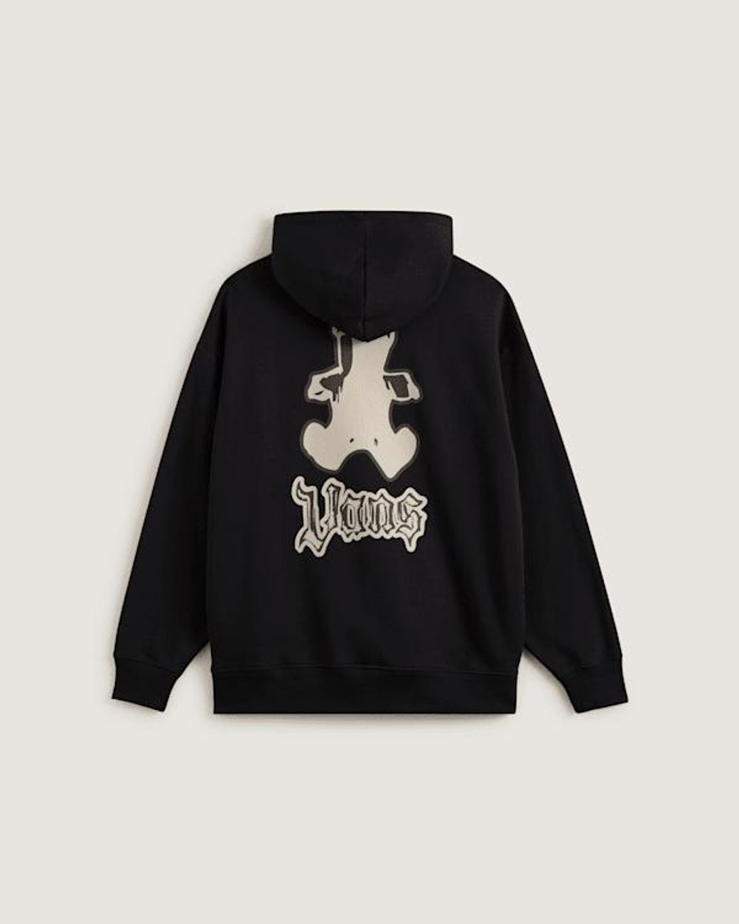 Vans Black Lil Bear Hoodie, Damen, Größe