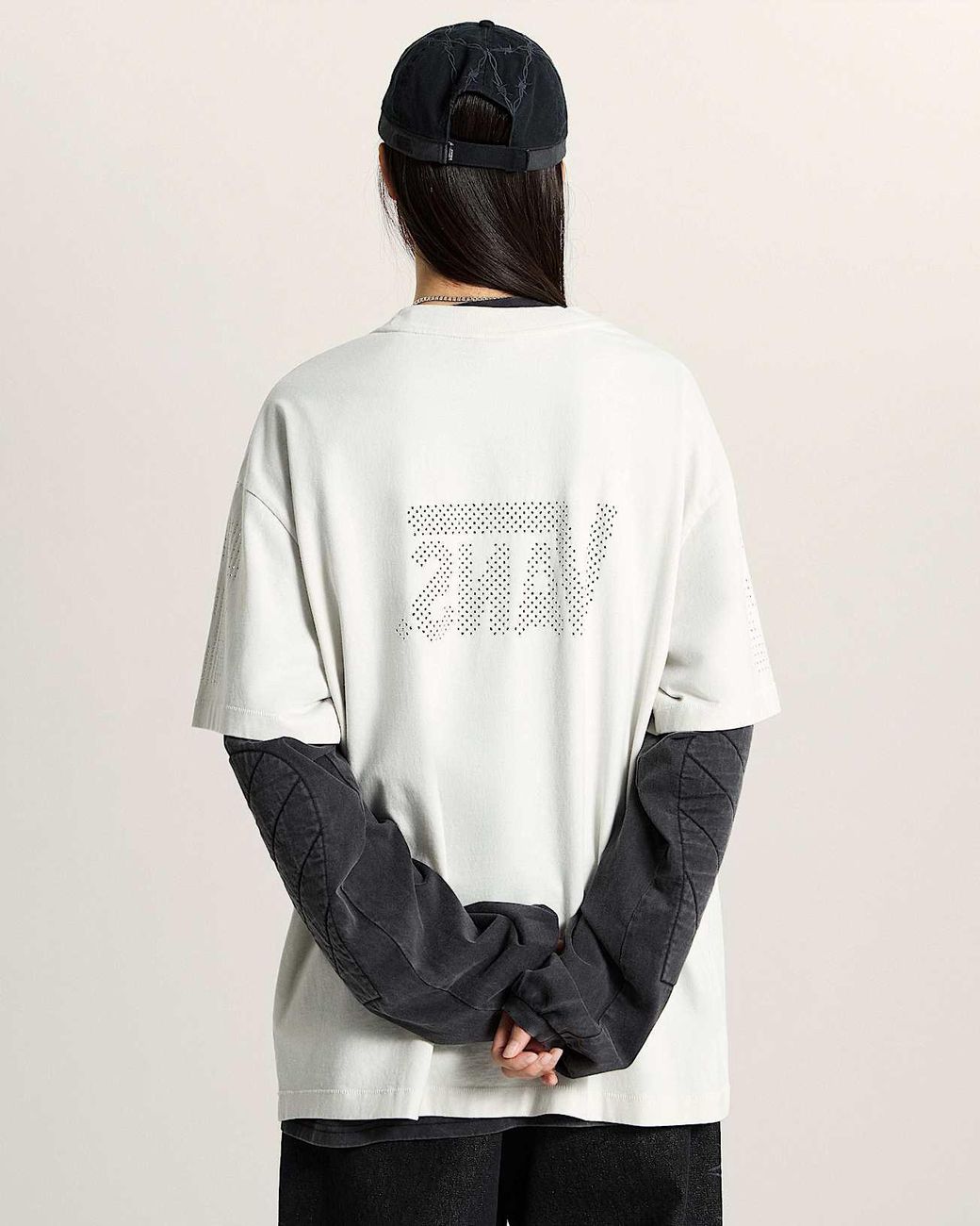 Vans White A.O.D. By Slam Jam Lasered T-Shirt for men