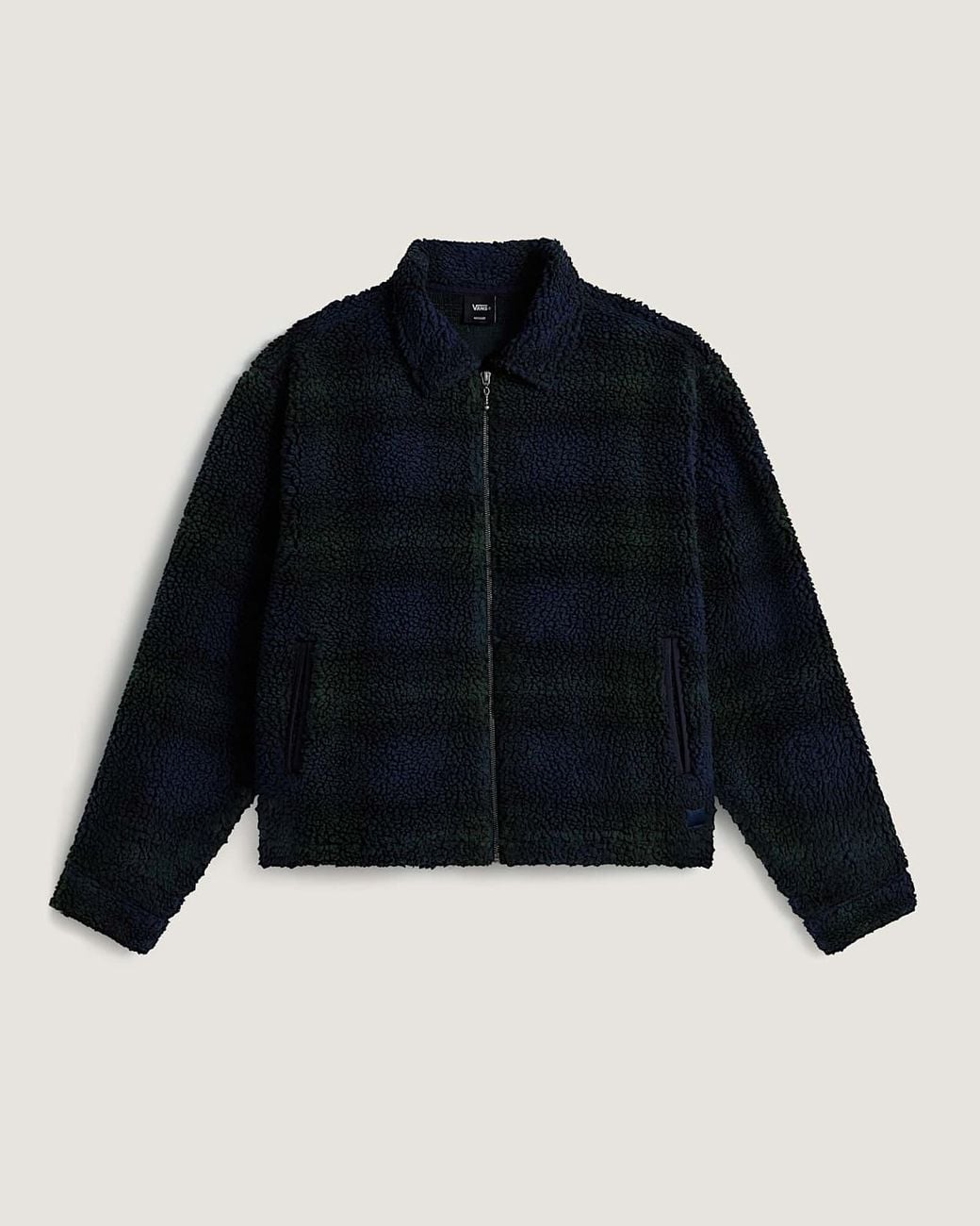 Vans Blue Yukon High Pile Jacquard Jacket for men