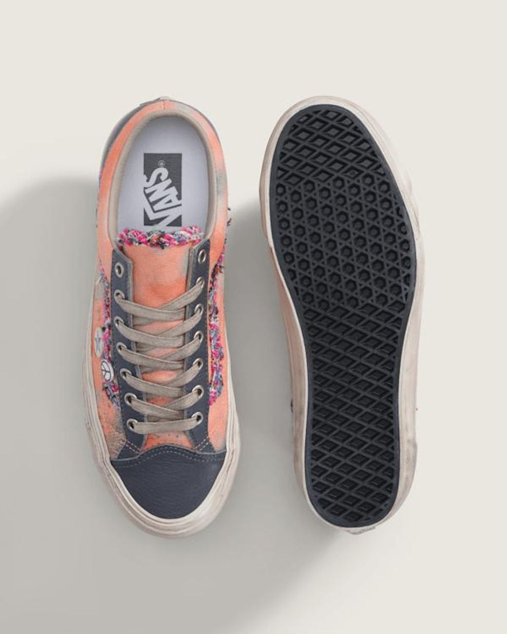 Vans Pink Premium Old Skool 36 Shoes for men