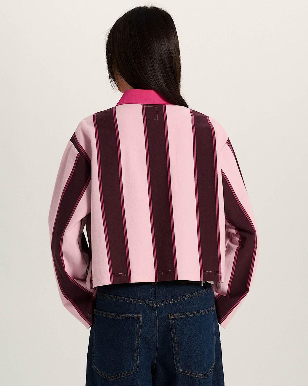 Vans Pink Becky Rugby Shirt