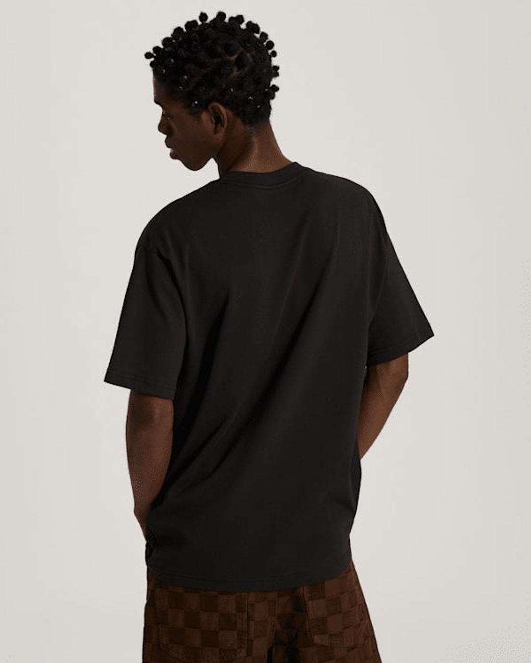 Vans Black Left Chest Ii Logo T-Shirt for men