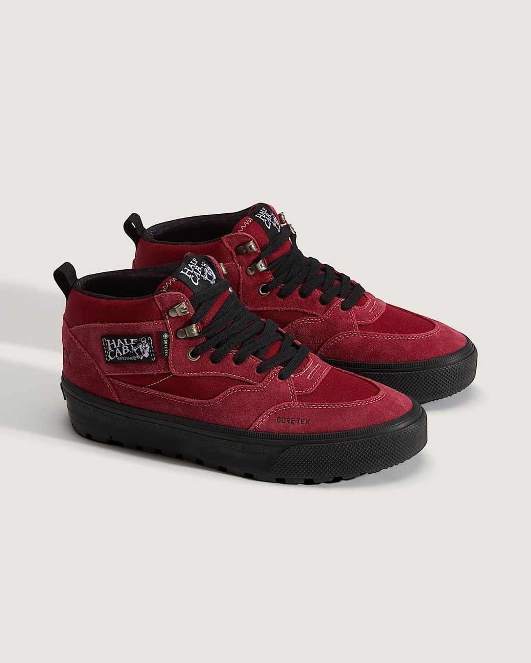 Vans Red Half Cab Gore-Tex Shoes for men