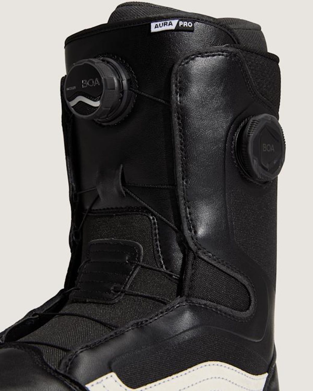 Vans Black Aura Pro Snowboard Boots for men
