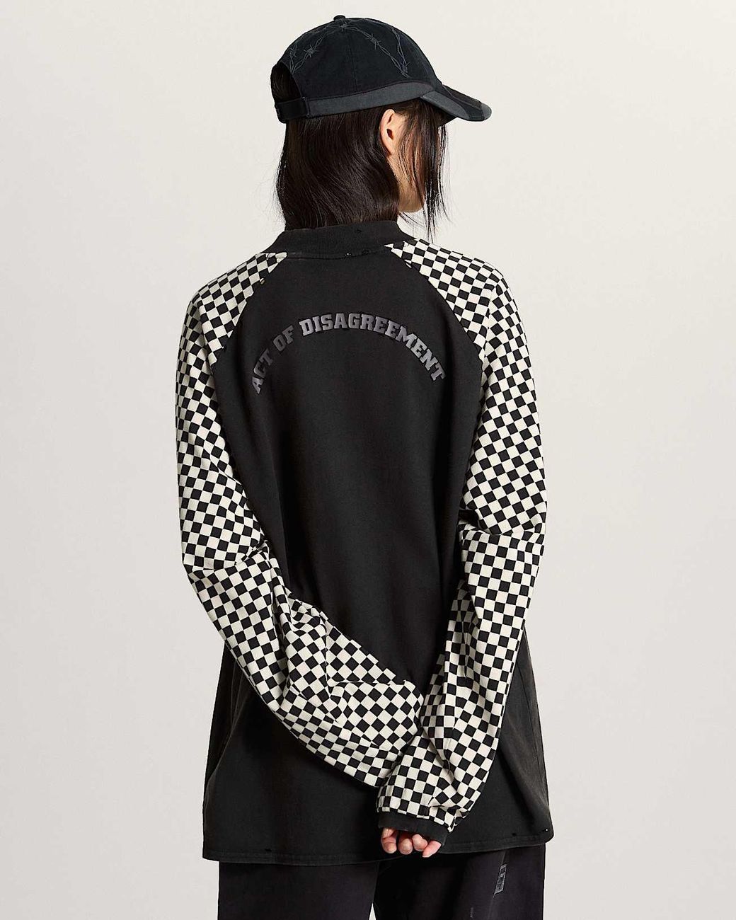 Vans Black A.O.D. By Slam Jam Racing Long Sleeve T-Shirt for men