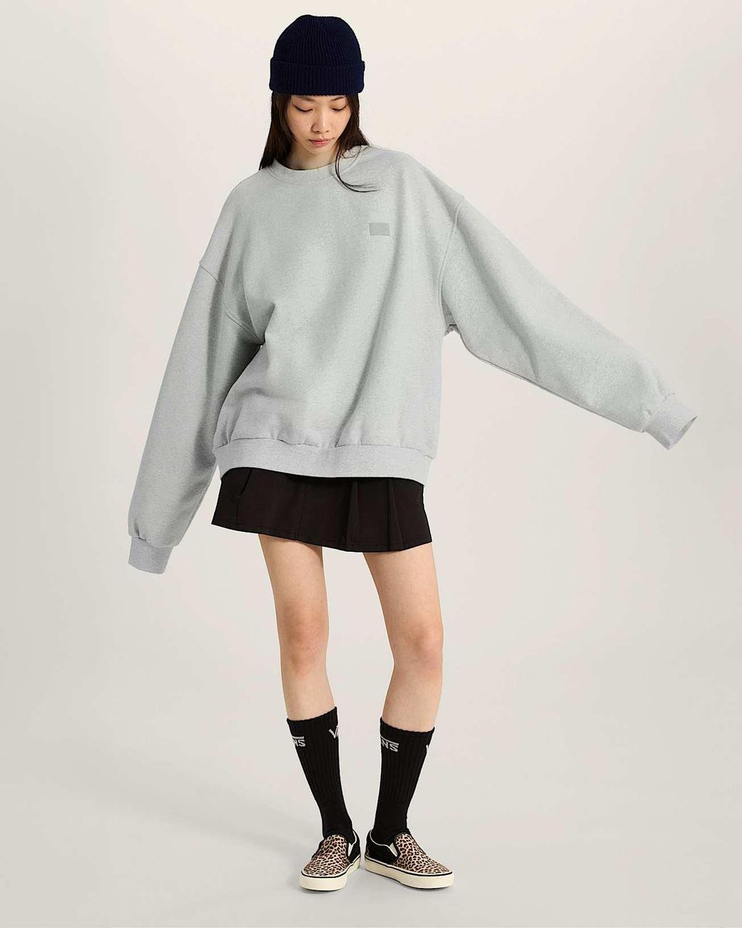 Vans Gray Premium Crewneck Sweatshirts for men