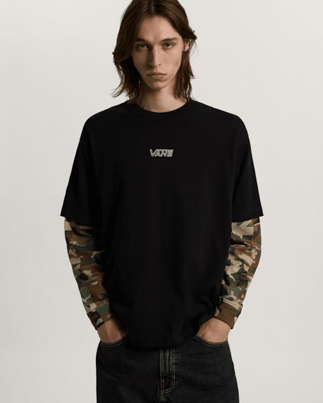 Vans Black Easy Living Ls for men