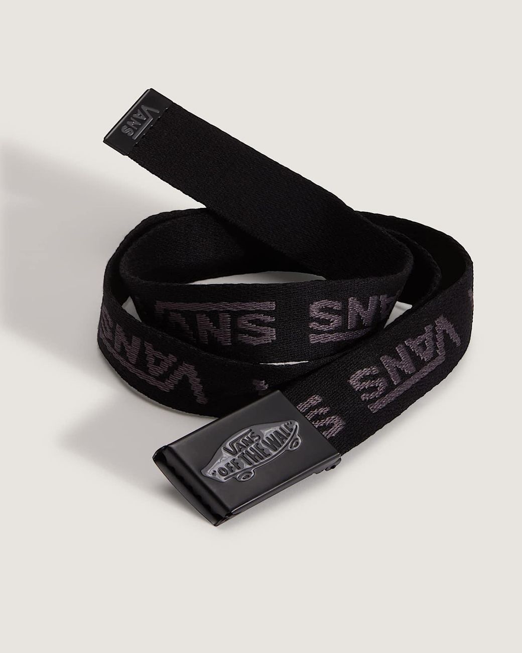 Vans Black Drop V Web Belt for men