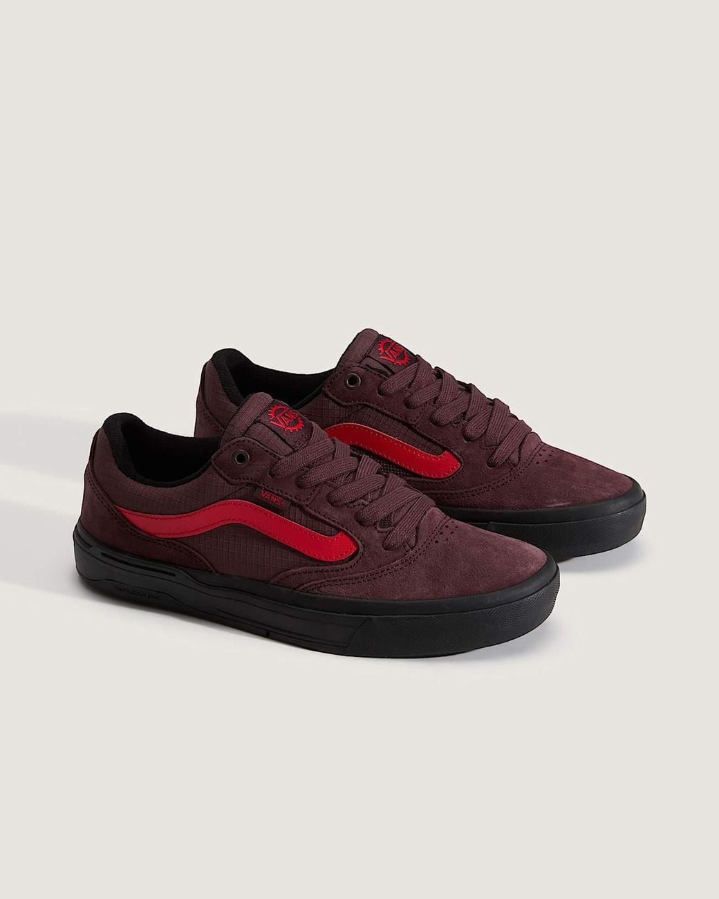 Vans Red Bmx Proof Wafflecup Shoes for men